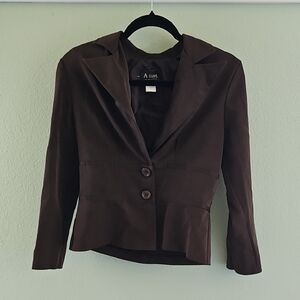 Women's Chocolate Brown Blazer